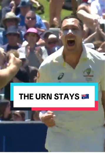 The moment we won The Ashes 🥹 #cricket #aussie #ashes #theashes | australia win ashes