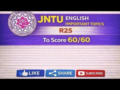 English R25 important topics 🔥| Exam oriented | 60/60 strategy 