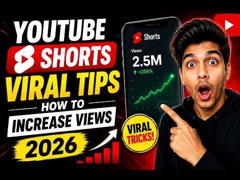 YouTube Shorts Viral Tips How to Increase Short Video Views 2026 #youtubeshorts #shortstips