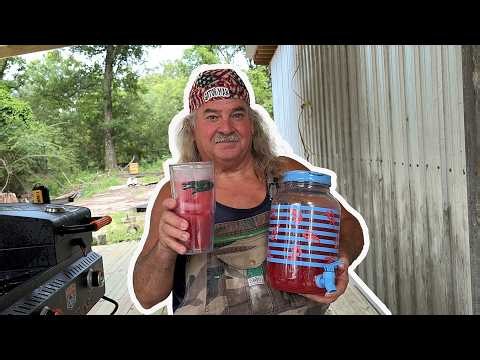 Easy Homemade Blackberry Lemonade with Bruce Mitchell
