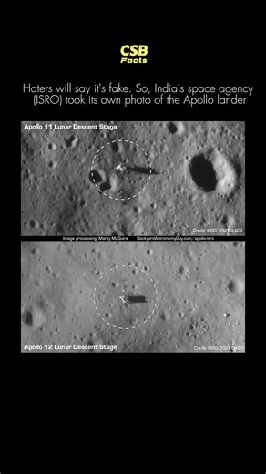 India's Orbiter Found the Apollo Landers