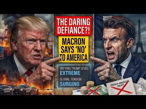 Macron vs Trump — The Man Who Dared To Say No To America