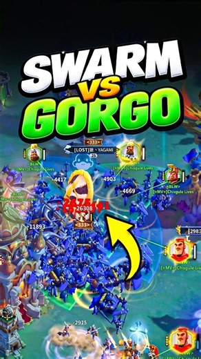 Swarm vs Gorgo [timing is everything] Rise of Kingdoms