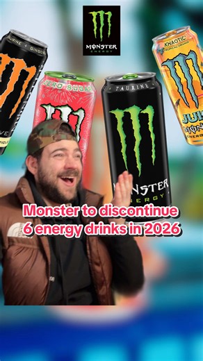 Monster Energy to Discontinue Six Drinks in 2026