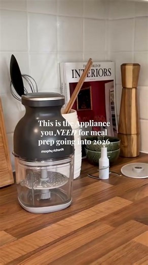 This a NEED for 2026 🥕 The NEW Morphy Richards 3-in-1 Mini Food Chopper