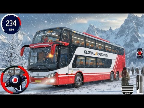 New Bus Simulator 2026 - Indian Offroad Euro Bus Driving - Bus Game Andriod Gameplay