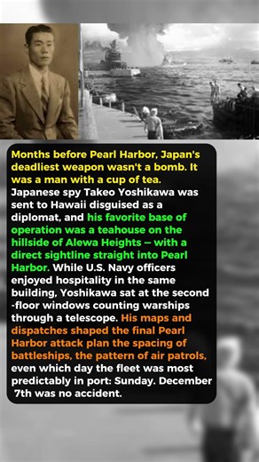 Japan's Most Dangerous Spy Before Pearl Harbor Hid In A Teahouse With A Telescope | WWII Secrets