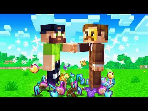 Minecraft But Dapping Gives OP Loot...