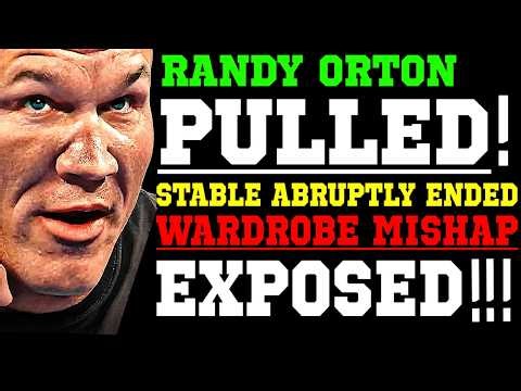 WWE News! Randy Orton Pulled From Event! WWE Abruptly Ends Major Stable! WWE Exposes Wardrobe Mishap