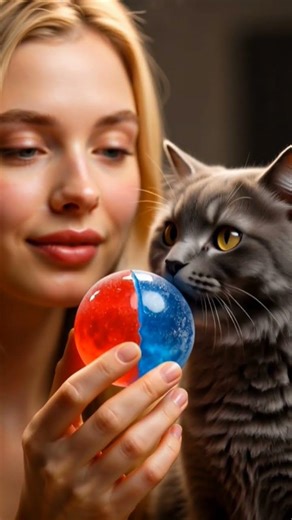 Hot & Cold Candy Explosion 🔥❄️ | Satisfying ASMR #Shorts