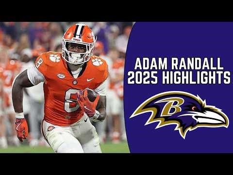 Adam Randall Highlights 🔥 | Welcome to the Ravens