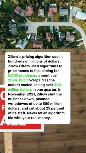 Zillow's Algorithm Lost Over $380 Million