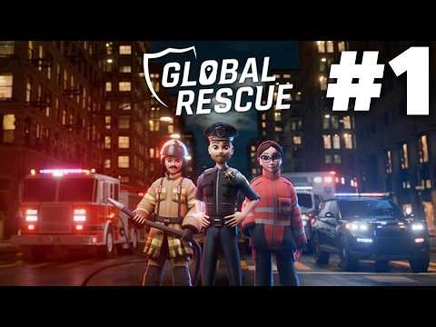Global Rescue Gameplay Walkthrough Part 1 - SAVING MY HOME TOWN