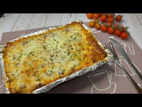 Beef Lasagna (quick and easy dinner)