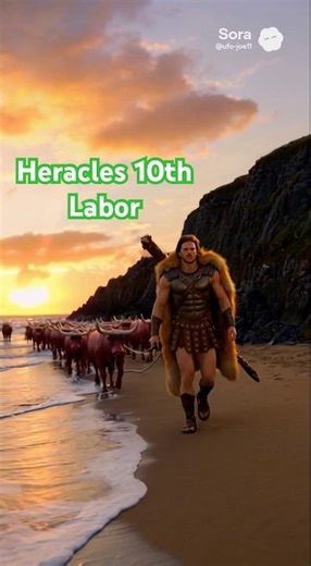Heracles 10th Labor #mythology #heracles #hercules #greekmythology #greek #herculeslabors #greek