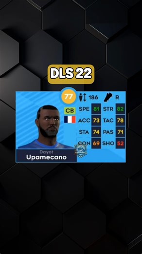 😱Upamecano Evacuation in DLS22 and DLS26✅ #dls #dreamleaguesoccer #gameplay #shorts #awangdls