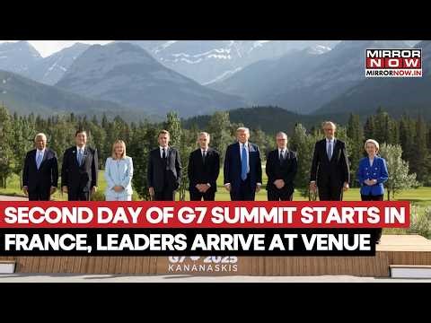 G7 Summit France Day 2: World Leaders Arrive As High-Stakes Talks Intensify Fast | Watch Video