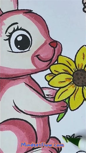 Too Cute To Skip! Color This Bunny & Baby Lamb from Easter Moments Calming Coloring Book