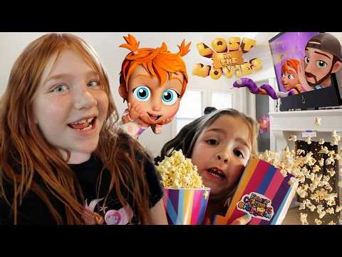 A for ADLEY - Lost in the Movies - FAMiLY MOViE NiGHT live premiere!! at home Purple Carpet Party!