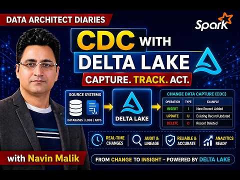 Data Architect | Section 09 – CDC with Delta Lake in Databricks | Data Architect Diaries