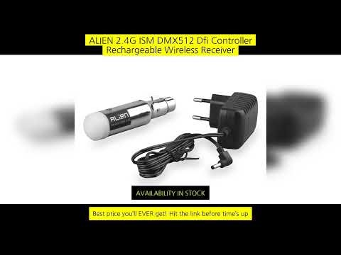 Alien 2.4G Ism Dmx512 Dfi Controller Rechargeable Wireless Receiver Built-In