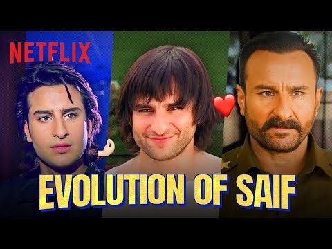 Saif Ali Khan’s BOLLYWOOD JOURNEY In One Video 🎥🍿 | Netflix India