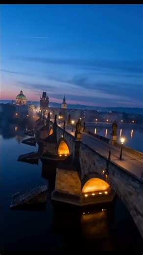 Prague at night is pure magic ✨🌙