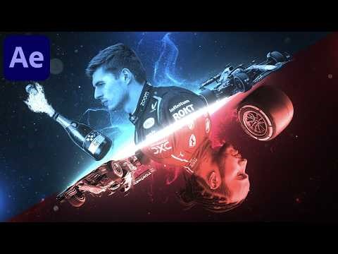 Create EPIC Sports Motion Graphics Poster Animation in After Effects - No Plugins