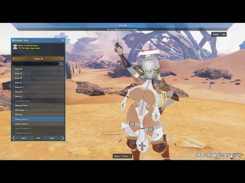 PSO2 NGS Character Creation Tutorial, Holy Crusader Mia