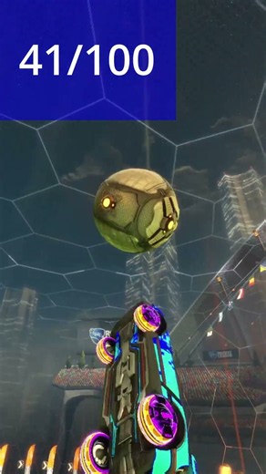 day 41/100 practicing double taps #rocketleague #groundpinch #rocketleagueclips #mizurl @raggeo