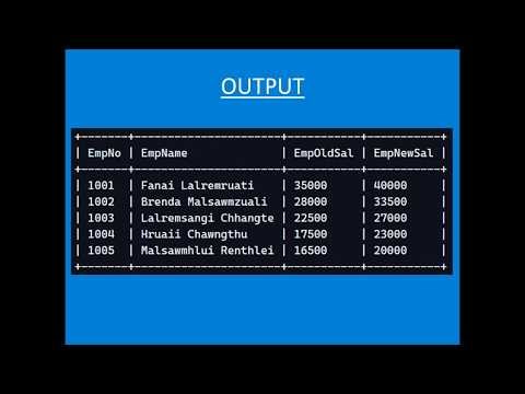 SQL Stored Procedures & Triggers