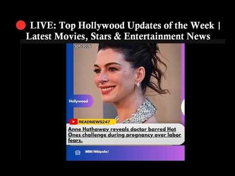 🔴 LIVE: Top Hollywood Updates of the Week | Latest Movies, Stars & Entertainment News