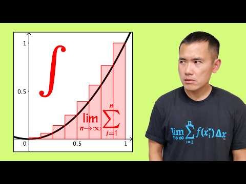 How rectangles turn into an integral!