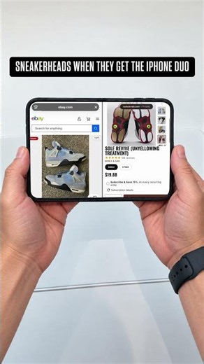 The iPhone Duo Sneaker Shopping Trick You Need To Know