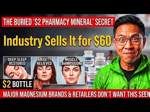 This $2 Pharmacy Mineral Does What $60 Magnesium Supplements Do PERMANENTLY —BURIED