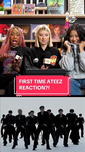 What @ATEEZ_Official song should we show her next?! #ATEEZ #ATINY #DRIP #GOLDENHOUR_Part6