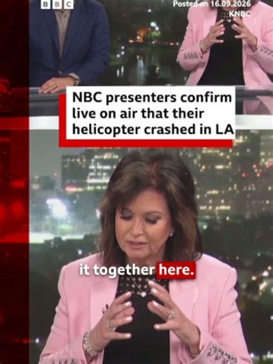 Three people died and two others were taken to hospital after a news helicopter crashed in suburban Los Angeles while reporting on a deadly bus crash. #LosAngeles #US #News #NewsAnchors #NBC #BBCNews