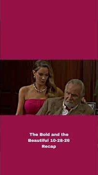 The Bold and the Beautiful 10-28-26 #theboldandthebeautiful #soapopera #cbs #boldandbeautiful