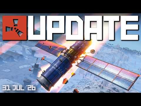 Power poles, water pipes, satellite crash | Rust Update 31st July 2026