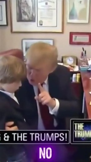 Donald Trump Shares Fatherly Advice with His Son Barron Trump ❤️