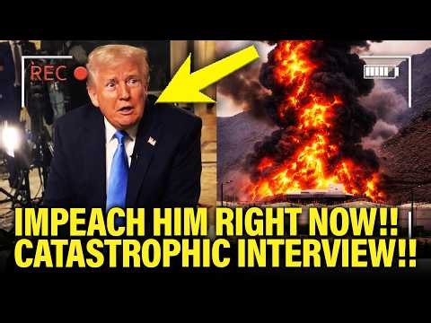 🚨Trump PANICS and BLOWS UP INTERVIEW over WAR!!!