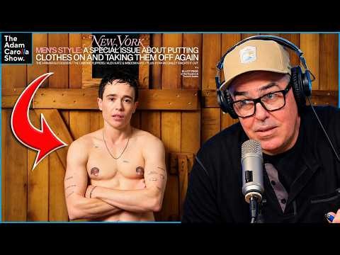 WHAT!? Elliot Page on the Cover of The New Yorker’s MEN’S Style Issue?!