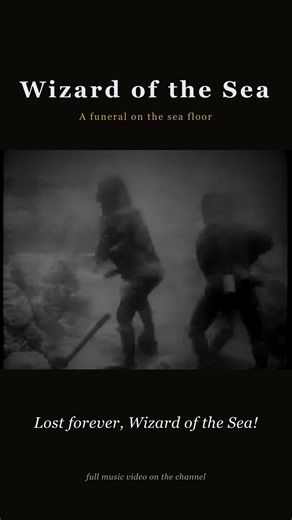 A funeral on the sea floor | 20,000 Leagues Under the Sea (1916) #shorts