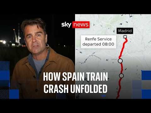 Everything we know about the Spain train crash