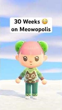 I flattened a lot of my island after 30 weeks! 😳 #acnh