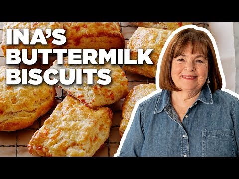 Ina Garten's Buttermilk Cheddar Biscuits | Barefoot Contessa | Food Network