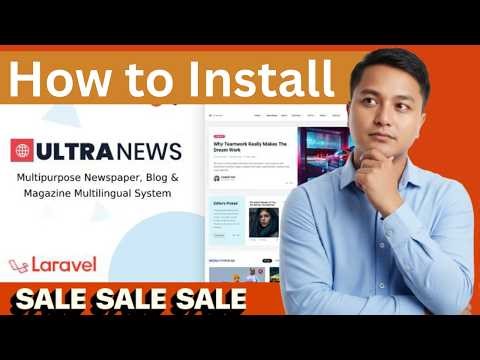 How to Install UltraNews Script | Blog + Magazine Website with AI Writer