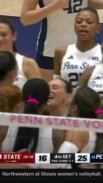 Ohio State at Penn State | Highlights | Big Ten Volleyball | 10/29/2026