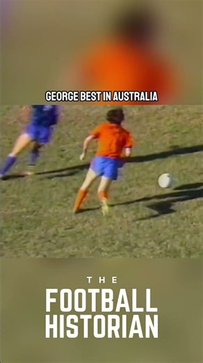 George Best Playing in Australia in 1983