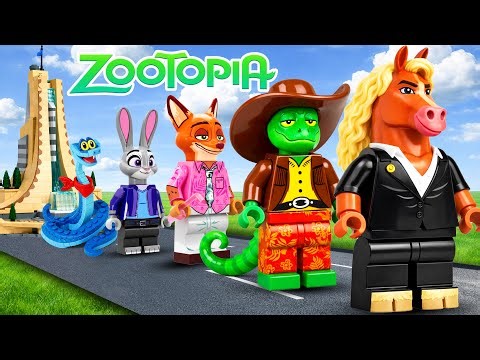 LEGO Zootopia 2: I Built All Characters in Zootopia City | FUNZ Bricks